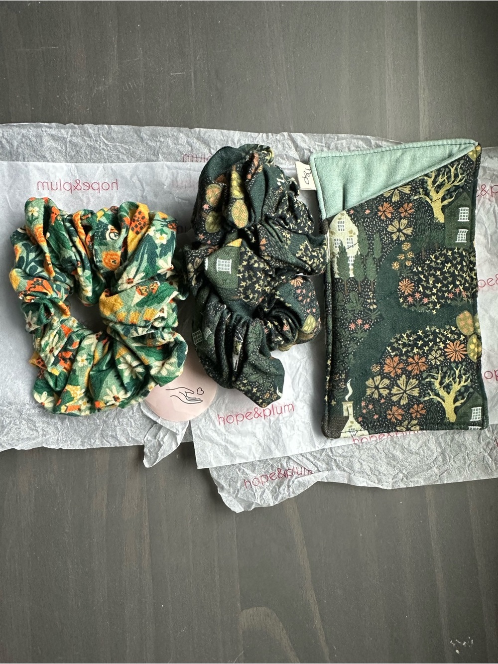 Hope & Plum scrunchie accessories bundle
